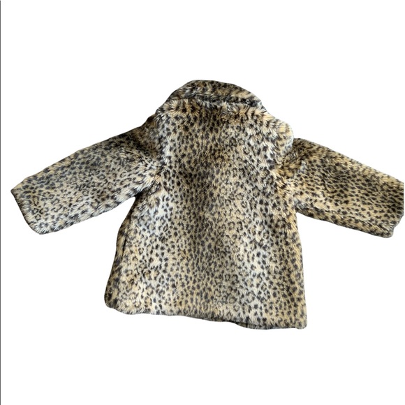 Adorable Kids lined fake furry jacket - size 7-8-9 - Picture 3 of 7